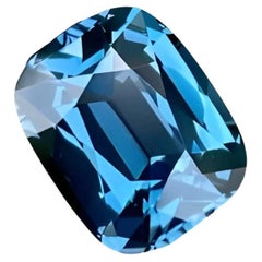 2.54 Carat Loose Blue Spinel Stone Cushion Cut Natural Tanzanian Gemstone (pierre précieuse tanzanienne)