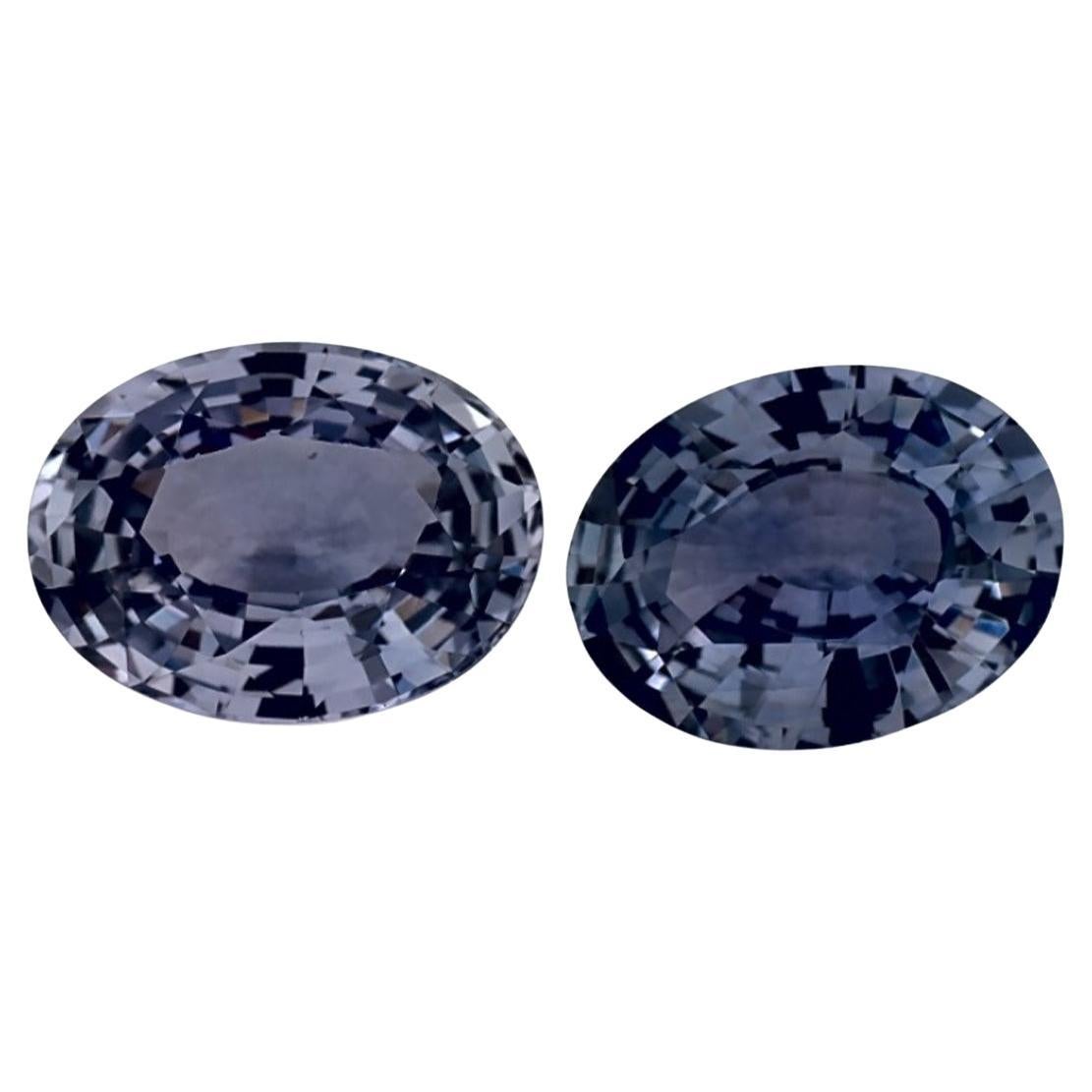 2.54 Ct Blue Sapphire Oval Loose Gemstone