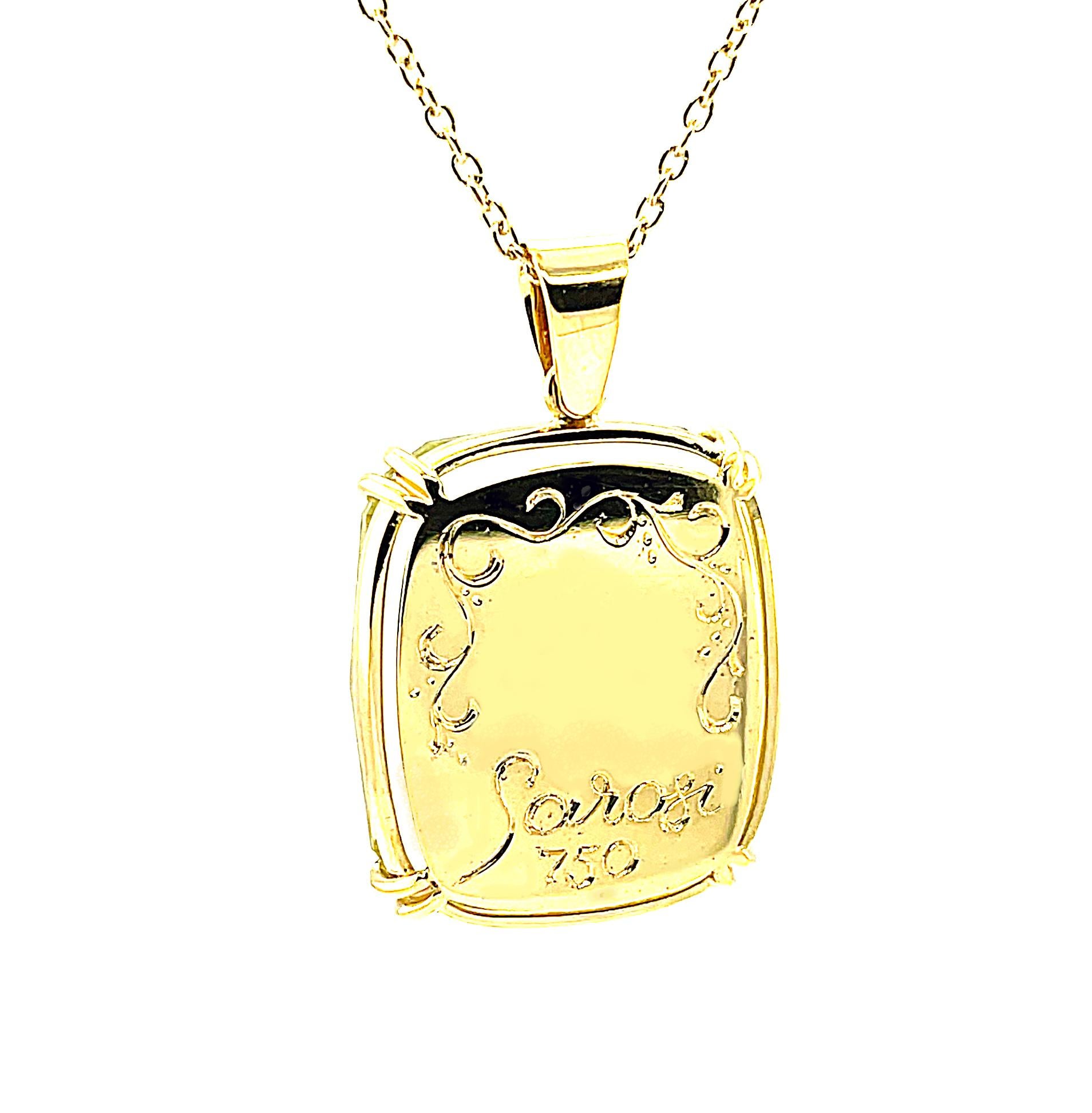 guardian angel gold pendant