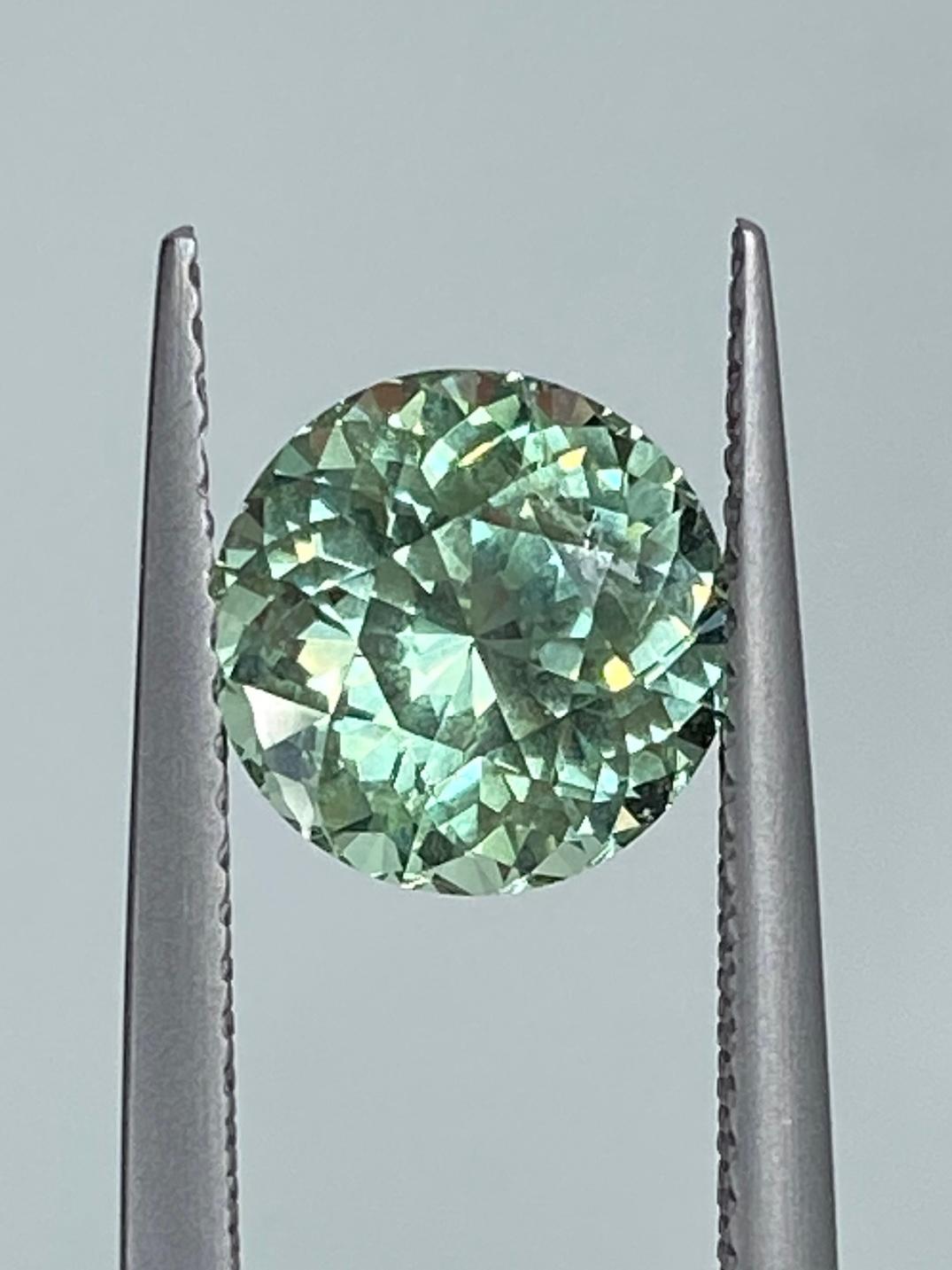 2.54ct Merelani Mint Garnet In New Condition For Sale In Christchurch, NZ