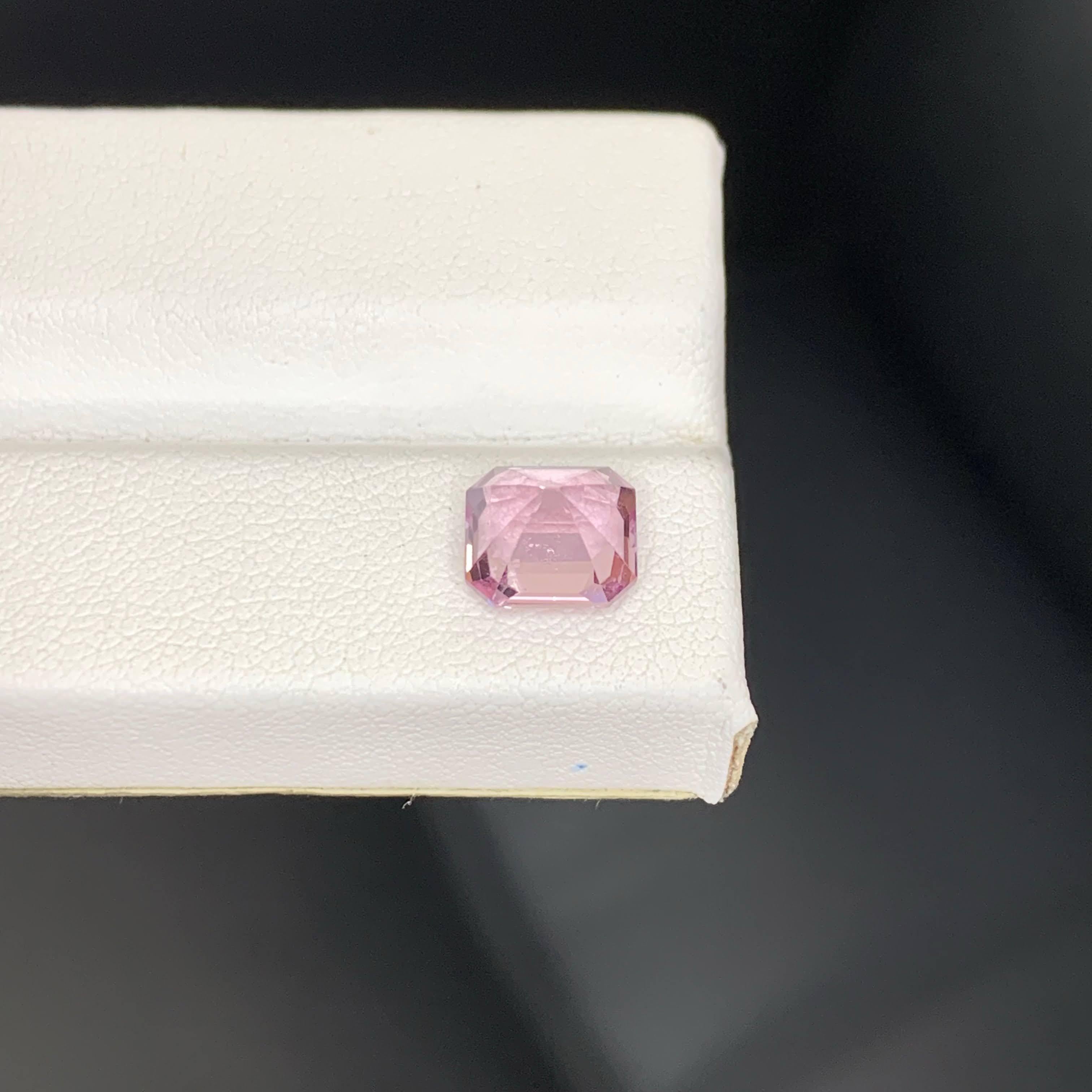 2.55 Karat Natürlicher Loser Rosa Spinell Stein Kissenschliff Tansanischer Edelstein im Angebot 5