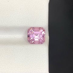 2.55 Carat Natural Loose Pink Spinel Stone Cushion Cut Tanzanian Gemstone
