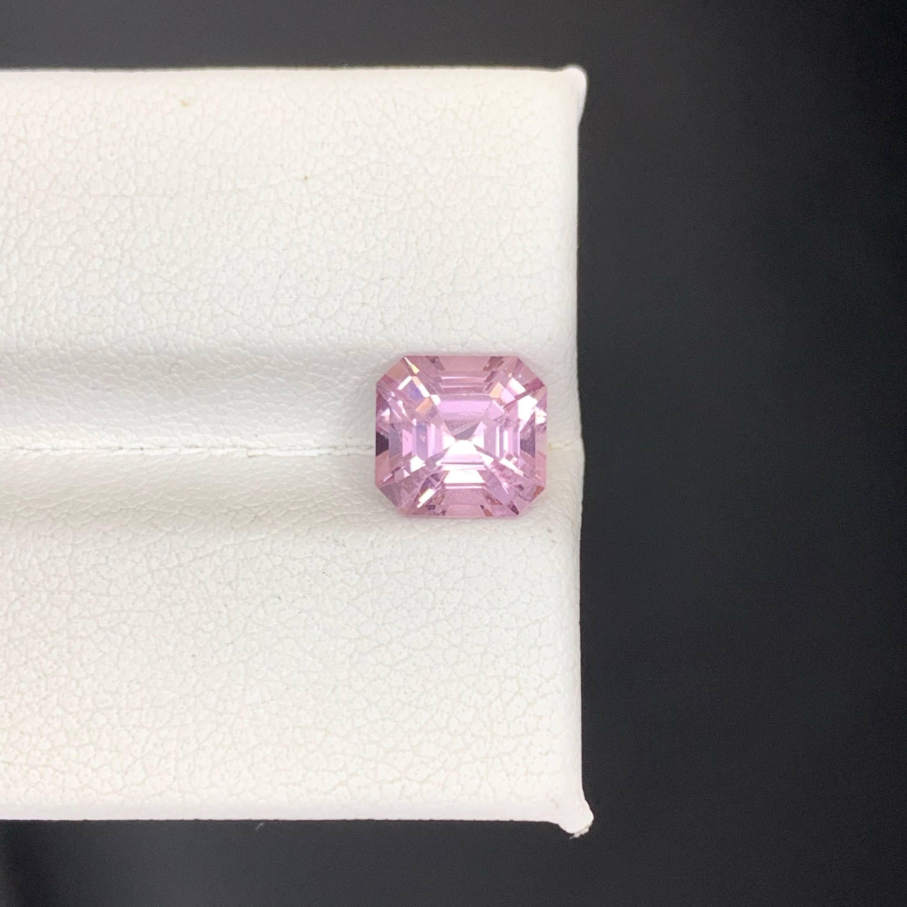 2.55 Karat Natürlicher Loser Rosa Spinell Stein Kissenschliff Tansanischer Edelstein im Angebot 2