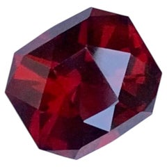 2.55 Carat Natural Loose Rhodolite Garnet Octagon Cut Gemstone