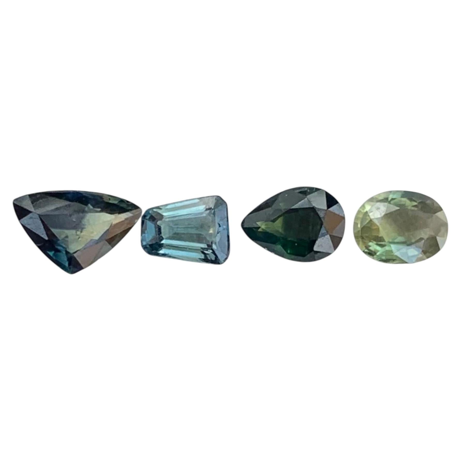 2.55 Carat Natural Loose Sapphire Lot Gemstone For Jewellery Making