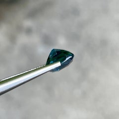 2.55 Carats Light Blue Spinel Stone Cushion Cut Natural Tanzanian Gemstone