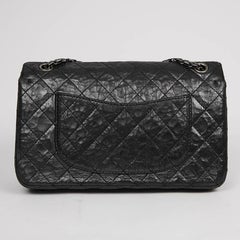 2.55 CHANEL Metallic Gray Bag