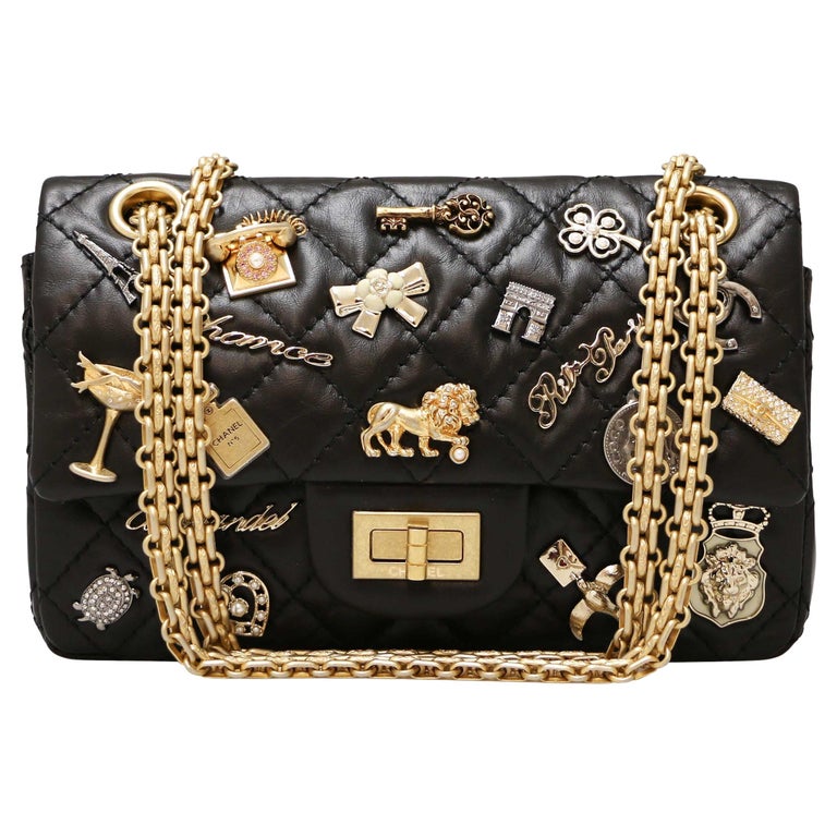Chanel Jumbo Lucky Charms Bag Silvery Leather ref.37031 - Joli Closet