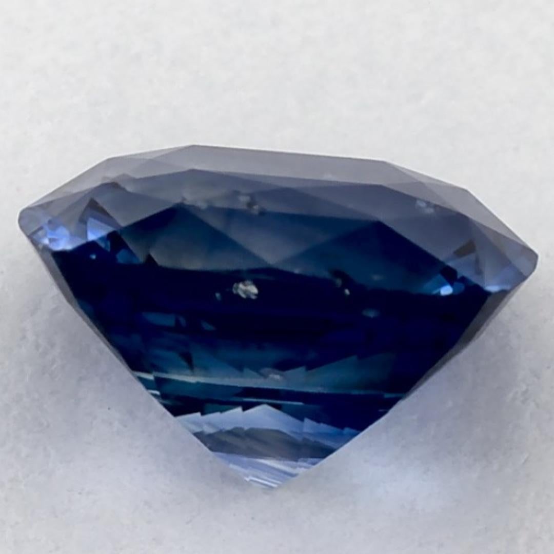 2.55 Karat Blauer Saphir Cushion Loser Edelstein im Zustand „Neu“ im Angebot in Fort Lee, NJ