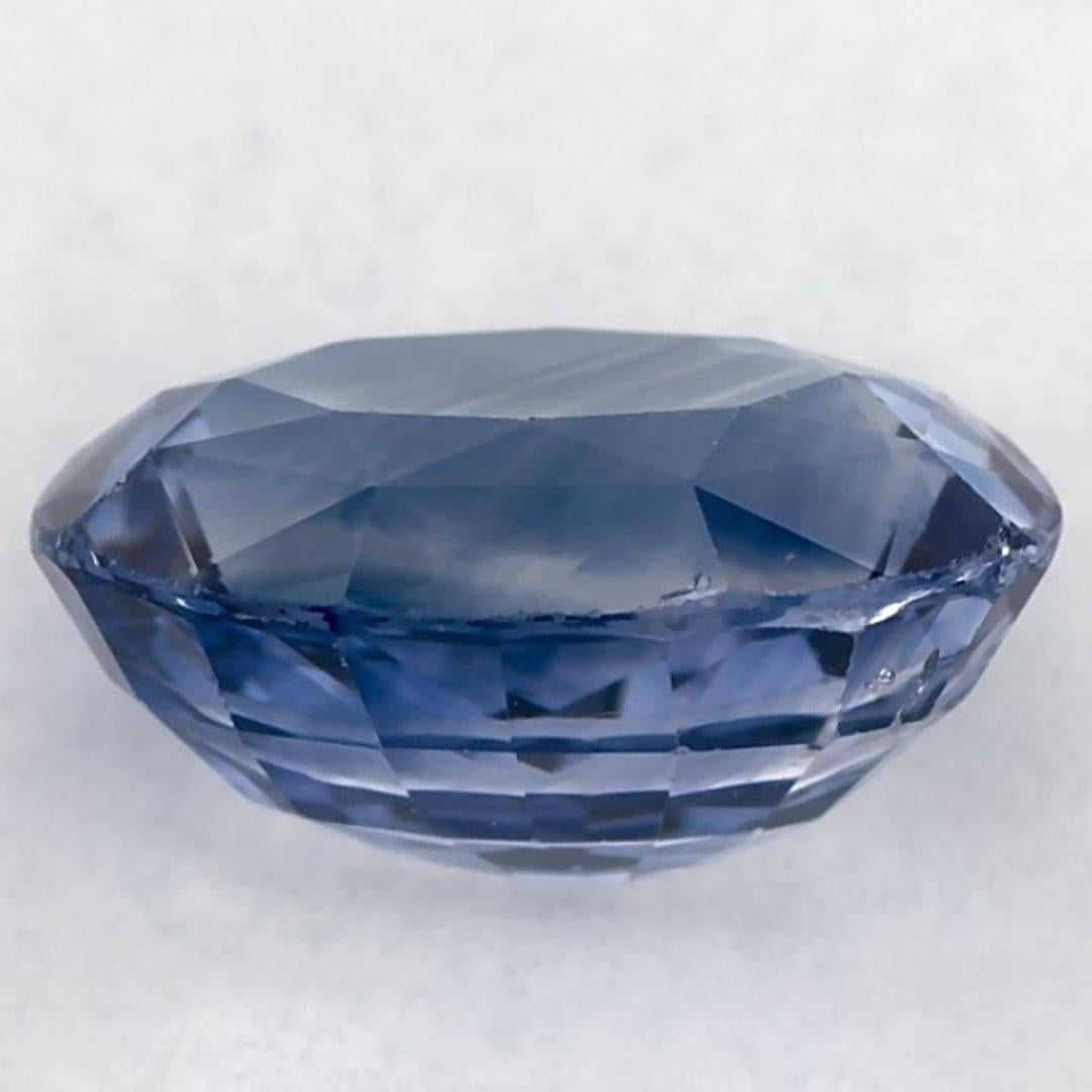 2.55 Karat Blauer Saphir Oval Loser Edelstein im Zustand „Neu“ im Angebot in Fort Lee, NJ