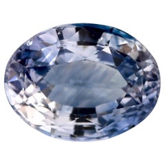 2.55 Ct Blue Sapphire Oval Loose Gemstone