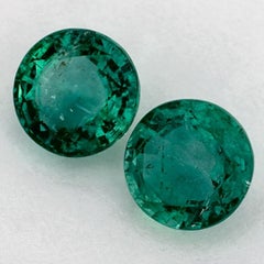 2.55 Ct Emerald Round Loose Gemstone