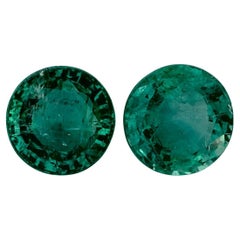 2.55 Ct Emerald Round Loose Gemstone