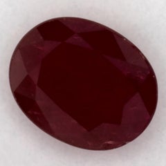 2.55 Ct Ruby Oval Loose Gemstone