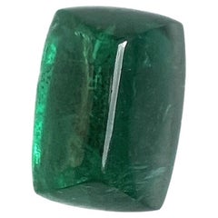 25.57 Carat Zambian Emerald Sugarloaf for Fine Jewellery
