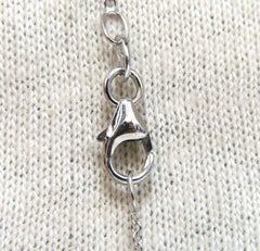 2.55 Carat Natural Spinel Diamond Horseshoe Necklace 14 Karat