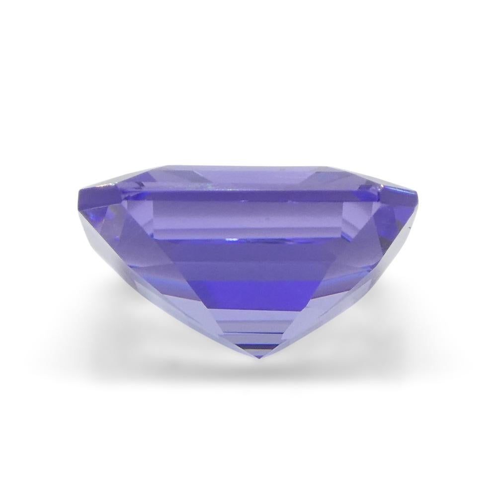 2.55ct Square Violet Blue Tanzanite from Tanzania For Sale 4