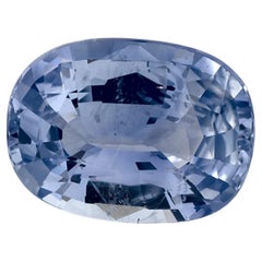 2.56 Ct Blue Sapphire Oval Loose Gemstone