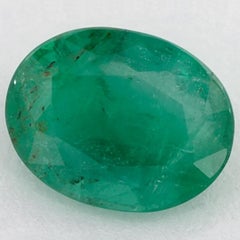 2.56 Ct Emerald Oval Loose Gemstone (pierre précieuse en vrac)