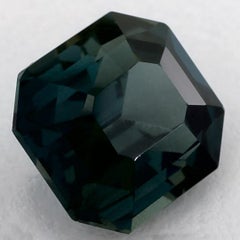 2.57 Ct Blue Sapphire Octagon Cut Loose Gemstone