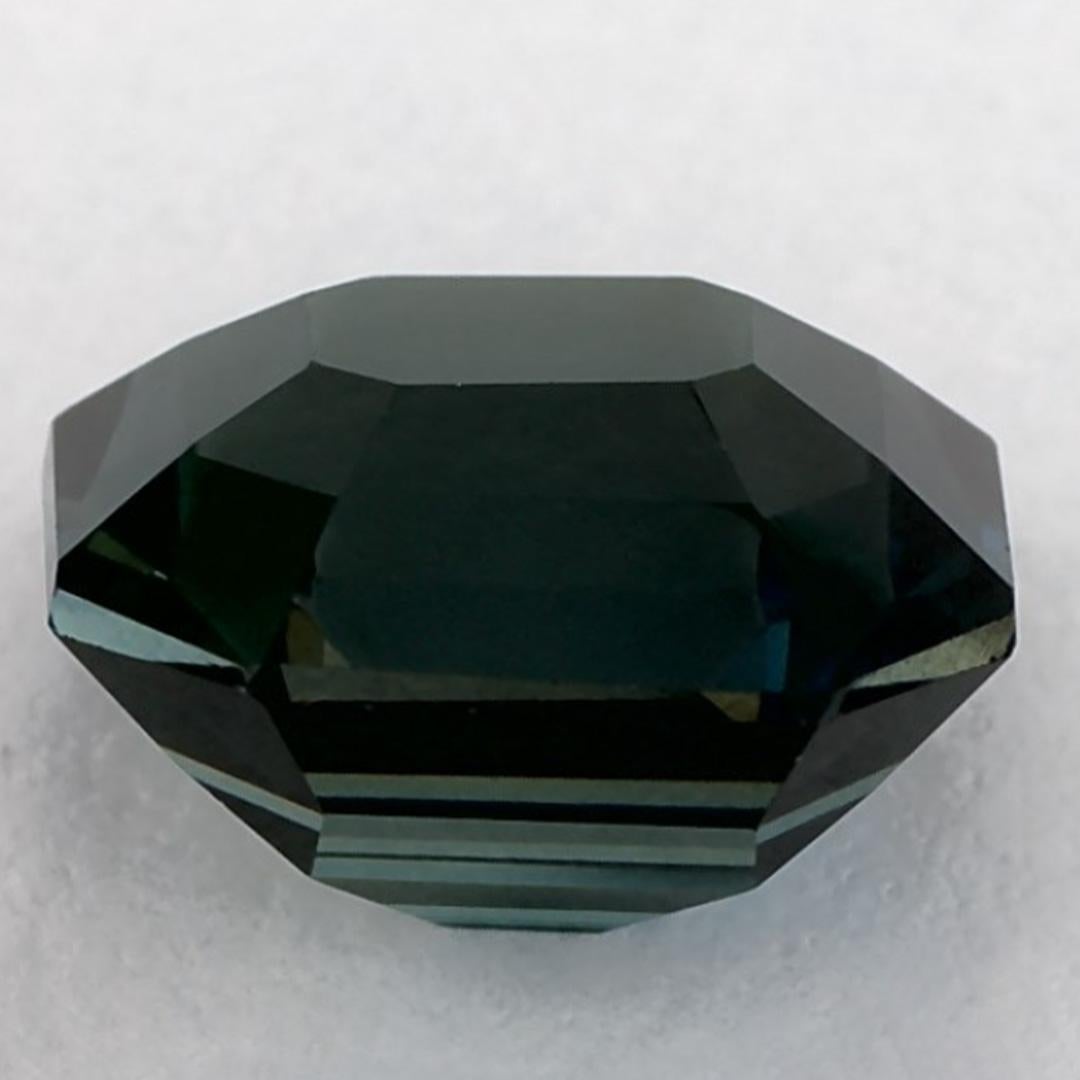 2.57 Ct Blue Sapphire Octagon Cut Loose Gemstone In condizioni Nuovo in vendita a Fort Lee, NJ