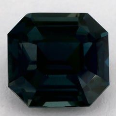 2.57 Ct Blue Sapphire Octagon Cut Loose Gemstone