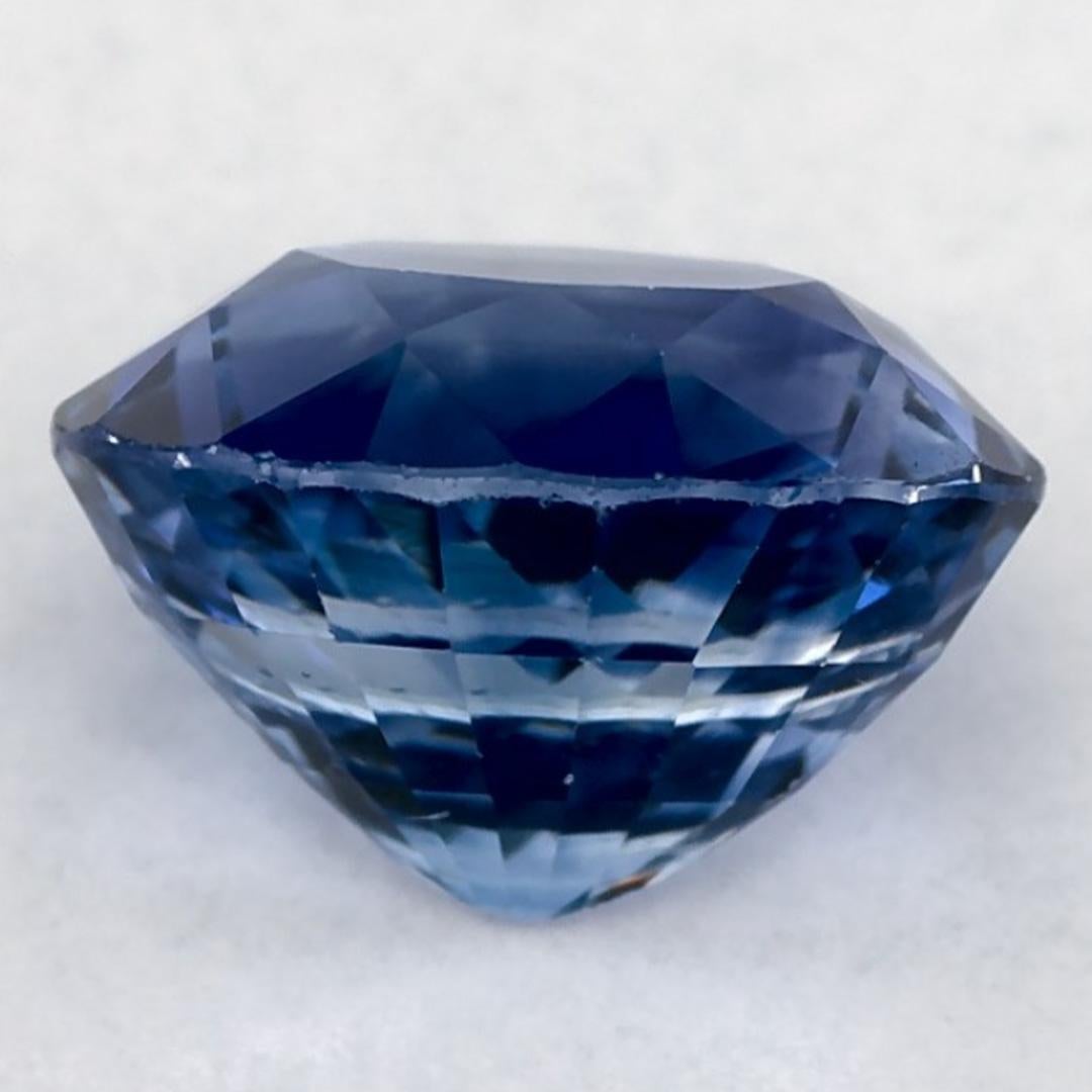 2.57 carati di zaffiro blu ovale sfuso In condizioni Nuovo in vendita a Fort Lee, NJ
