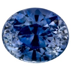 2.57 Ct Blue Sapphire Oval Loose Gemstone