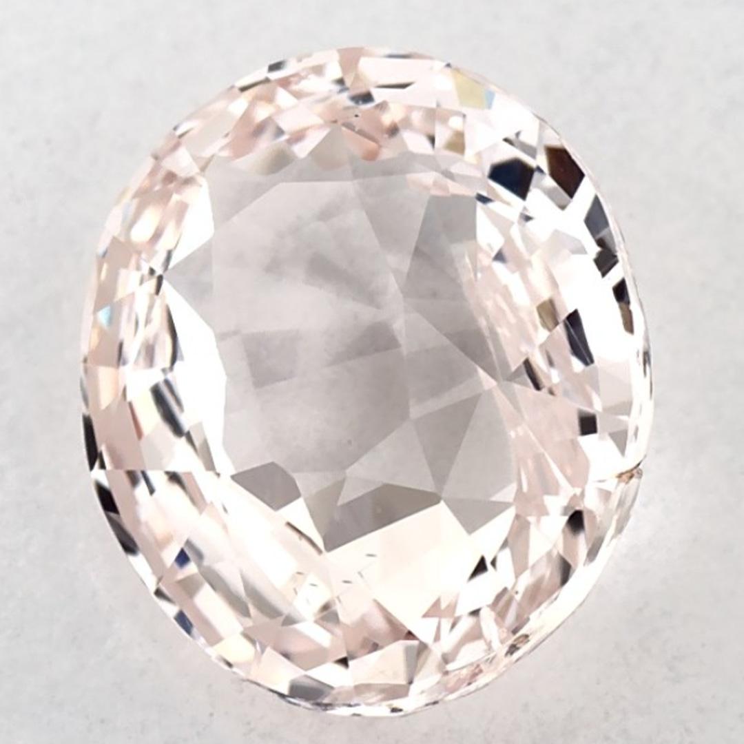 De las mujeres 2.57 ct Zafiro rosa ovalado gema suelta en venta