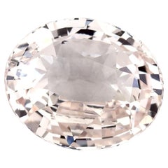 2.57 Ct Pink Sapphire Oval Loose Gemstone