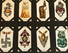 257 x 1920's Wills Players Lambert Collectable Cigarette Trading Cards Album