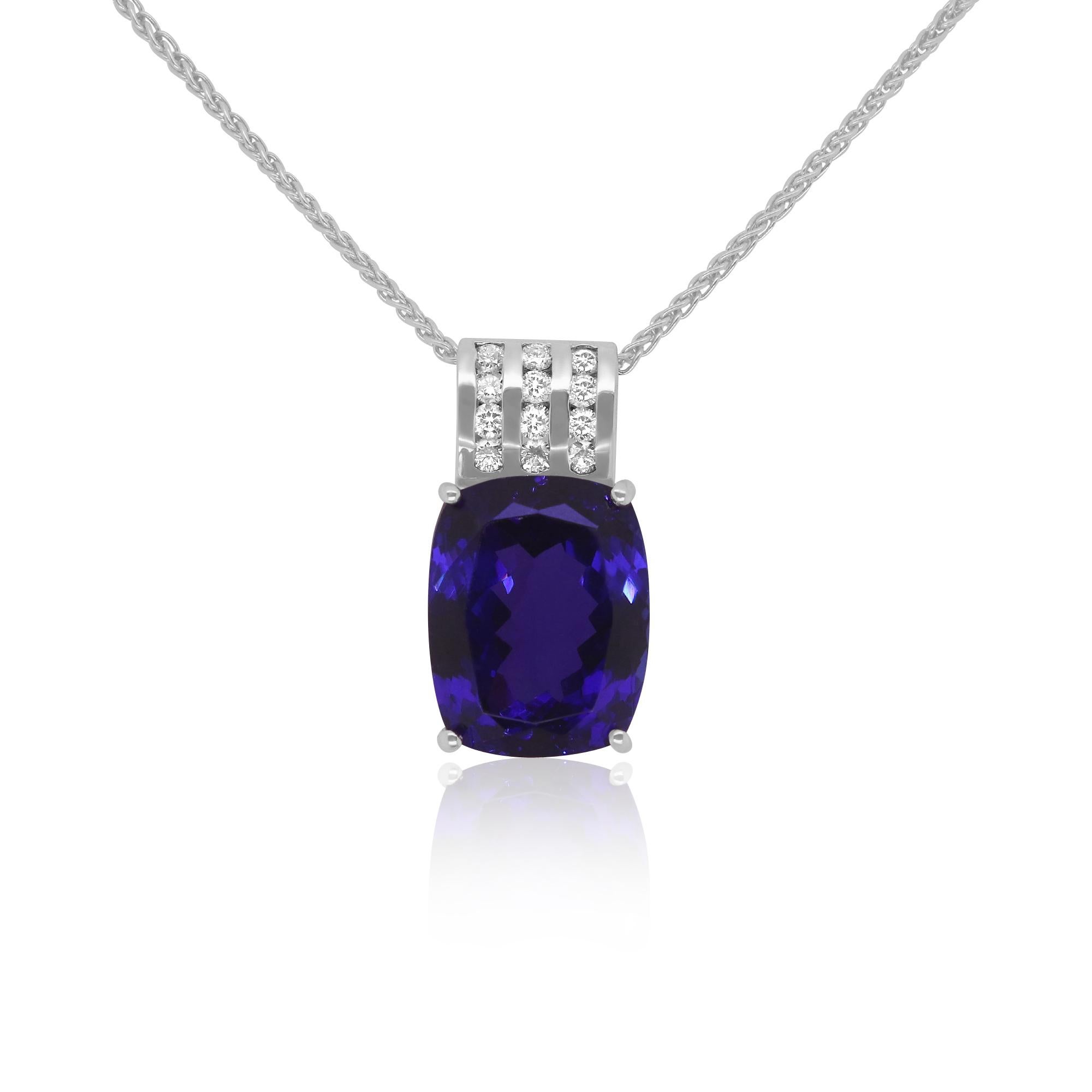 tanzanite pendant