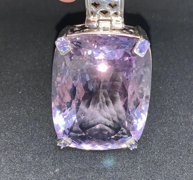 Amethyst Necklace - Brazilian Amethyst Necklaces - Small Amethyst Crystal Necklace