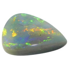 2.57ct Freeform Cabochon Gray Opal from Australia