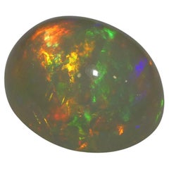 Ópalo Blanco Cabujón Ovalado de 2.57ct de Etiopía