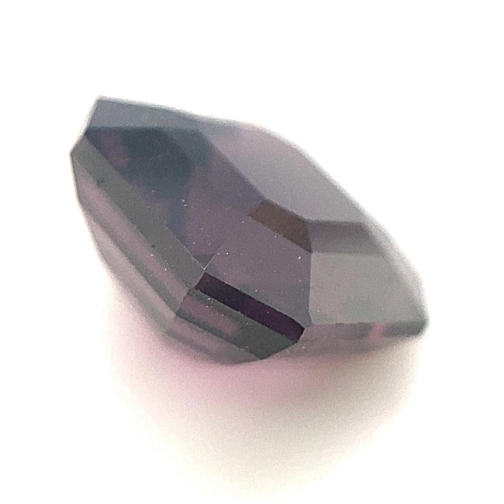2.57ct Square Purple Spinel from Sri Lanka Unheated For Sale 4