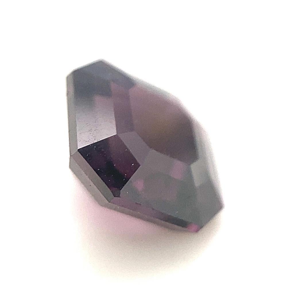 2.57ct Square Purple Spinel from Sri Lanka Unheated For Sale 5