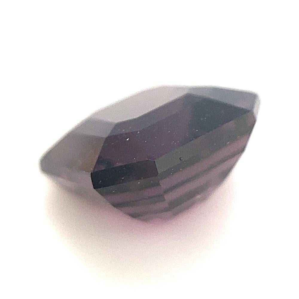 2.57ct Square Purple Spinel from Sri Lanka Unheated For Sale 1