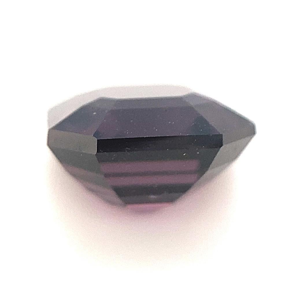2.57ct Square Purple Spinel from Sri Lanka Unheated For Sale 2