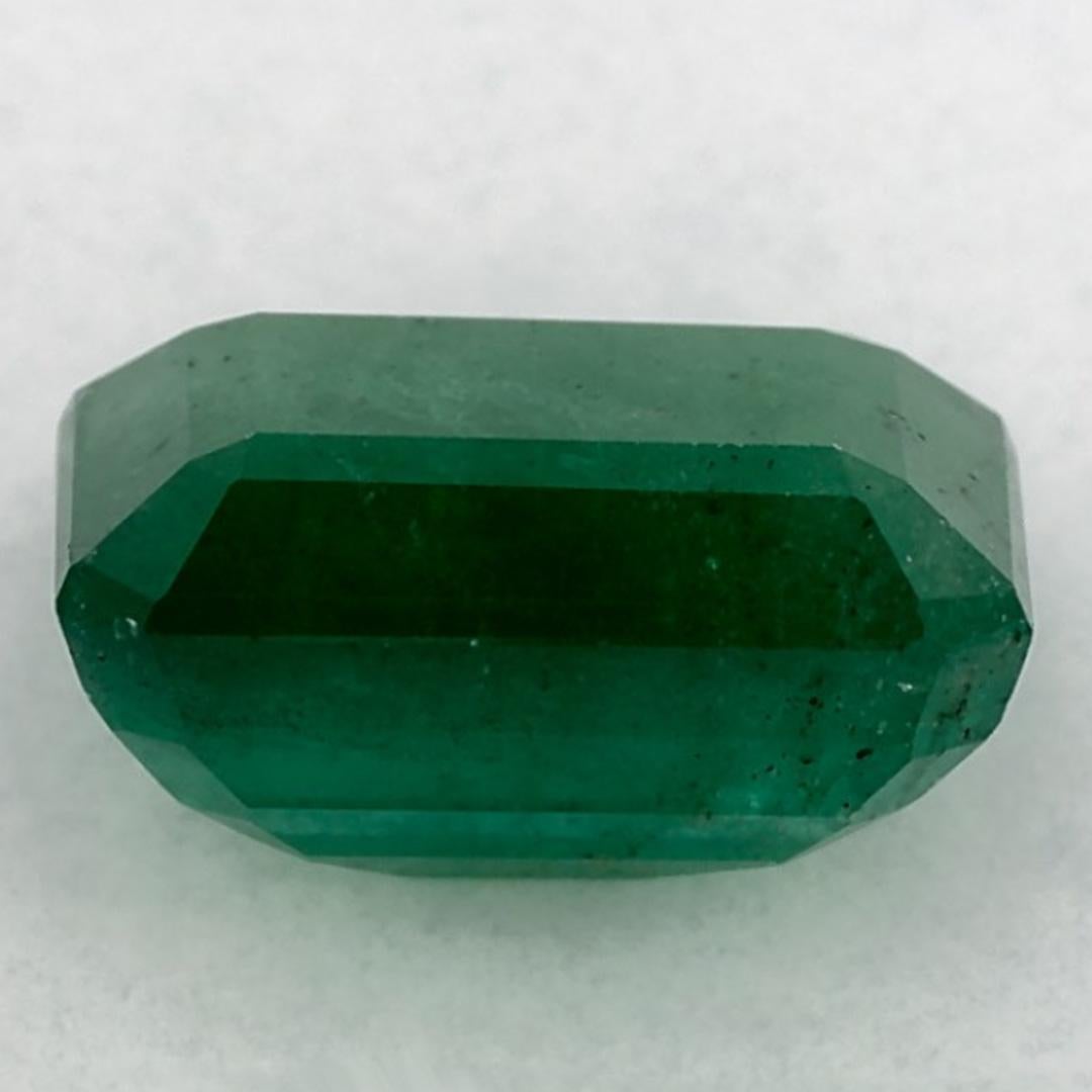 2.58 Karat Smaragd Oktagon Loser Edelstein im Zustand „Neu“ im Angebot in Fort Lee, NJ