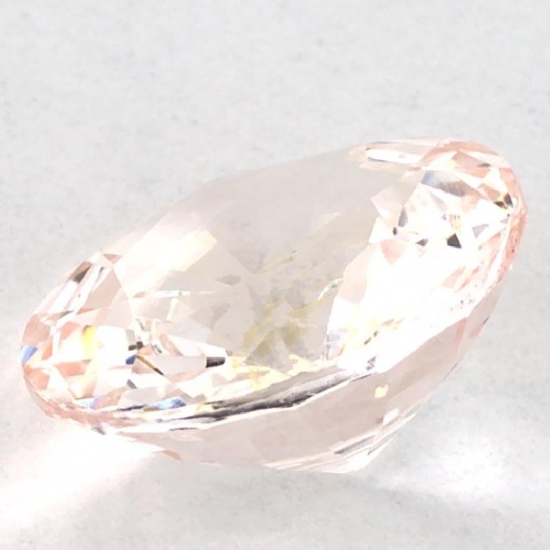 2.58 carati di zaffiro rosa rotondo sfuso in vendita 3