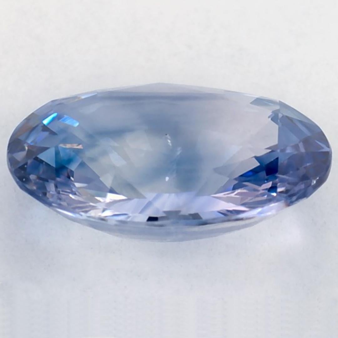 2.59 carati di zaffiro blu ovale sfuso In condizioni Nuovo in vendita a Fort Lee, NJ