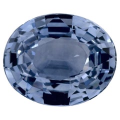 2.59 Ct Blue Sapphire Oval Loose Gemstone