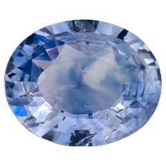 2.59 Ct Blue Sapphire Oval Loose Gemstone