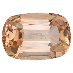 25.90 Carat Natural Loose Golden Topaz Cushion Cut Gemstone