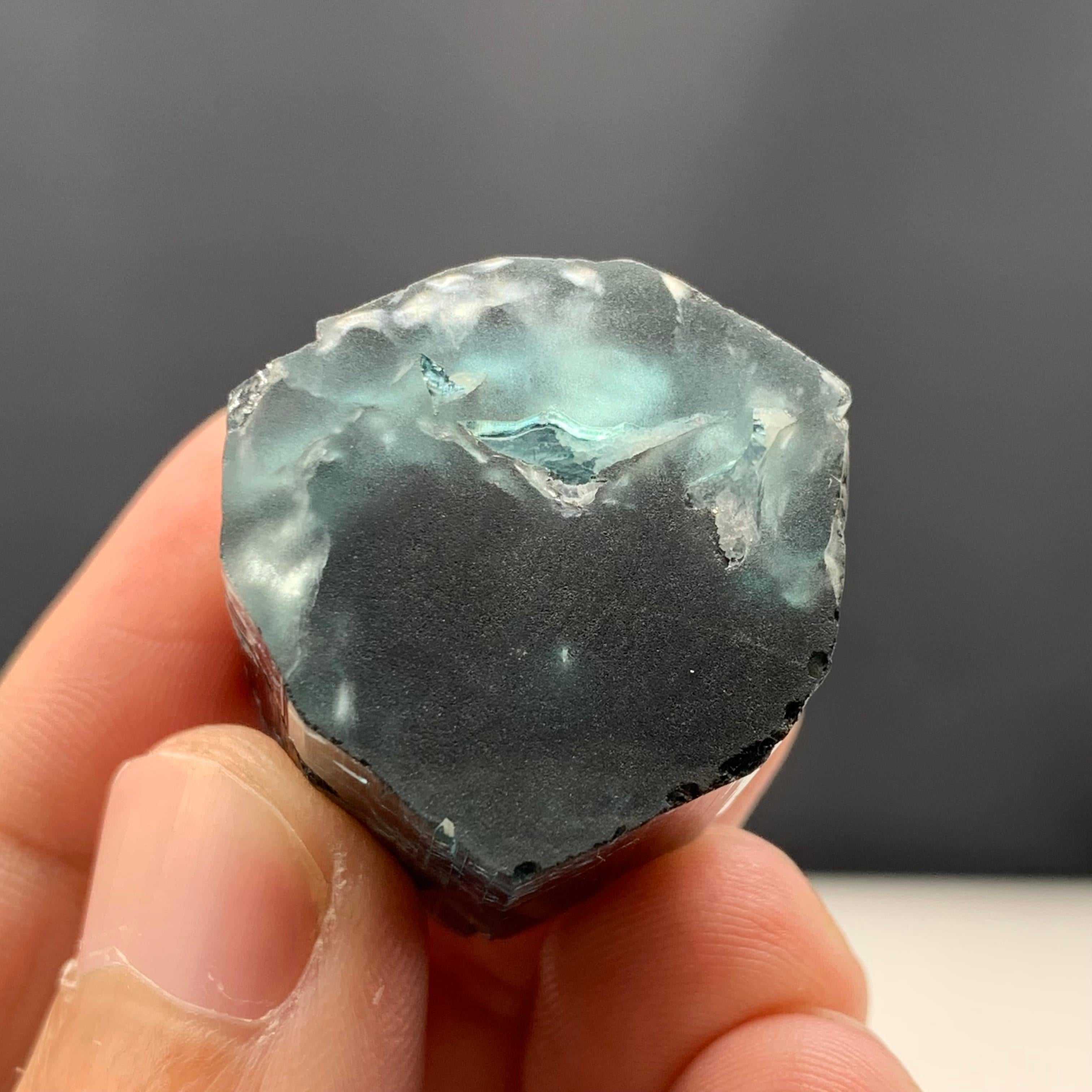 25.91 Gram Amazing Bi Color Tourmaline Crystal From Kunar, Afghanistan  For Sale 4