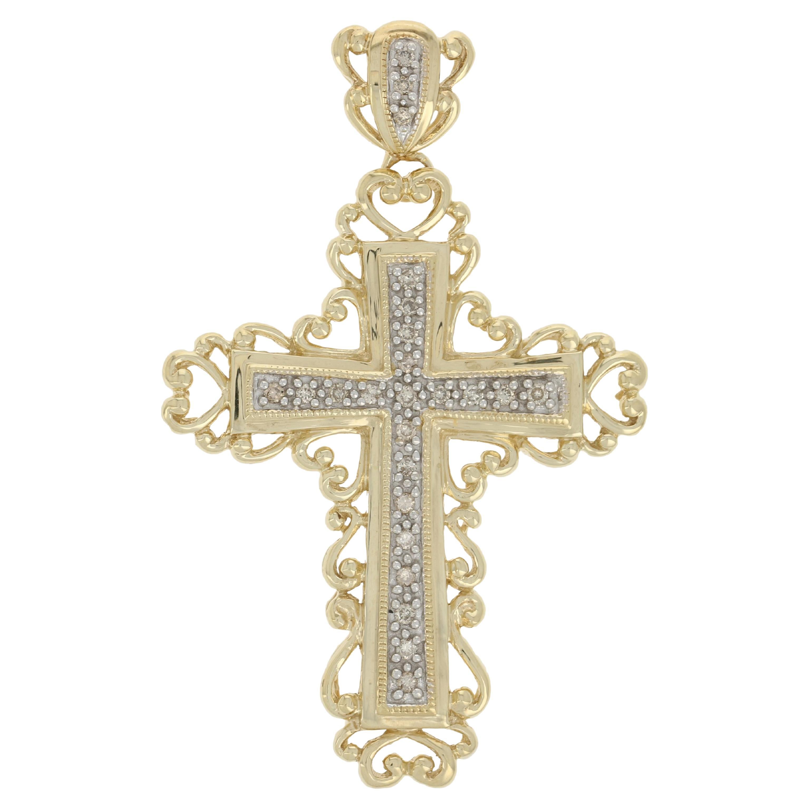 gold cross bracelet mens 