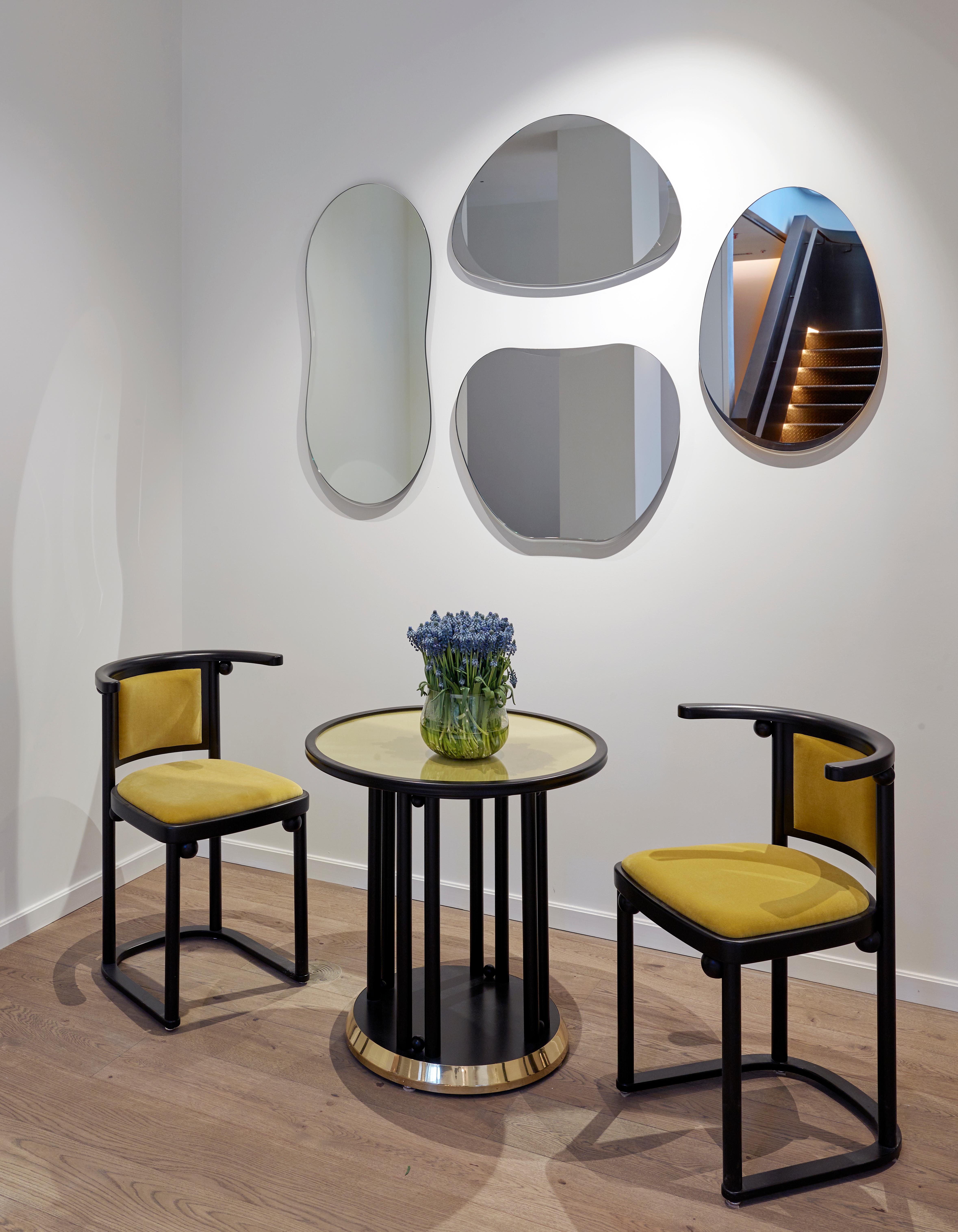 Italian 25th Street Small Organic Shape Mirror by Yabu Pushelberg