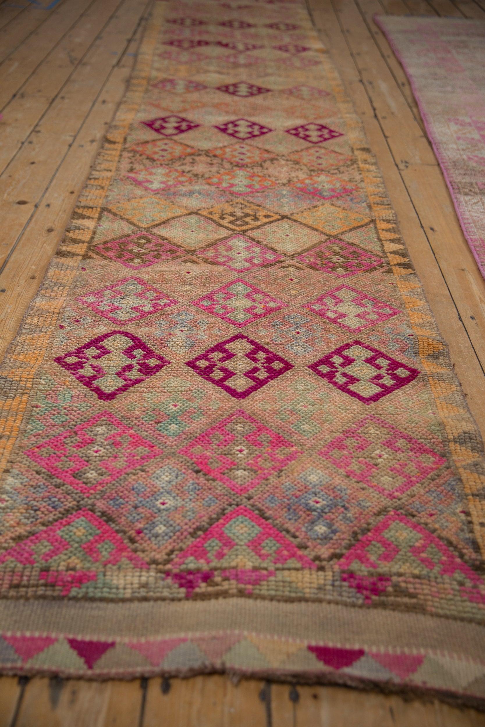 Late 20th Century Vintage Distressed Kurd Rug Runner For Sale