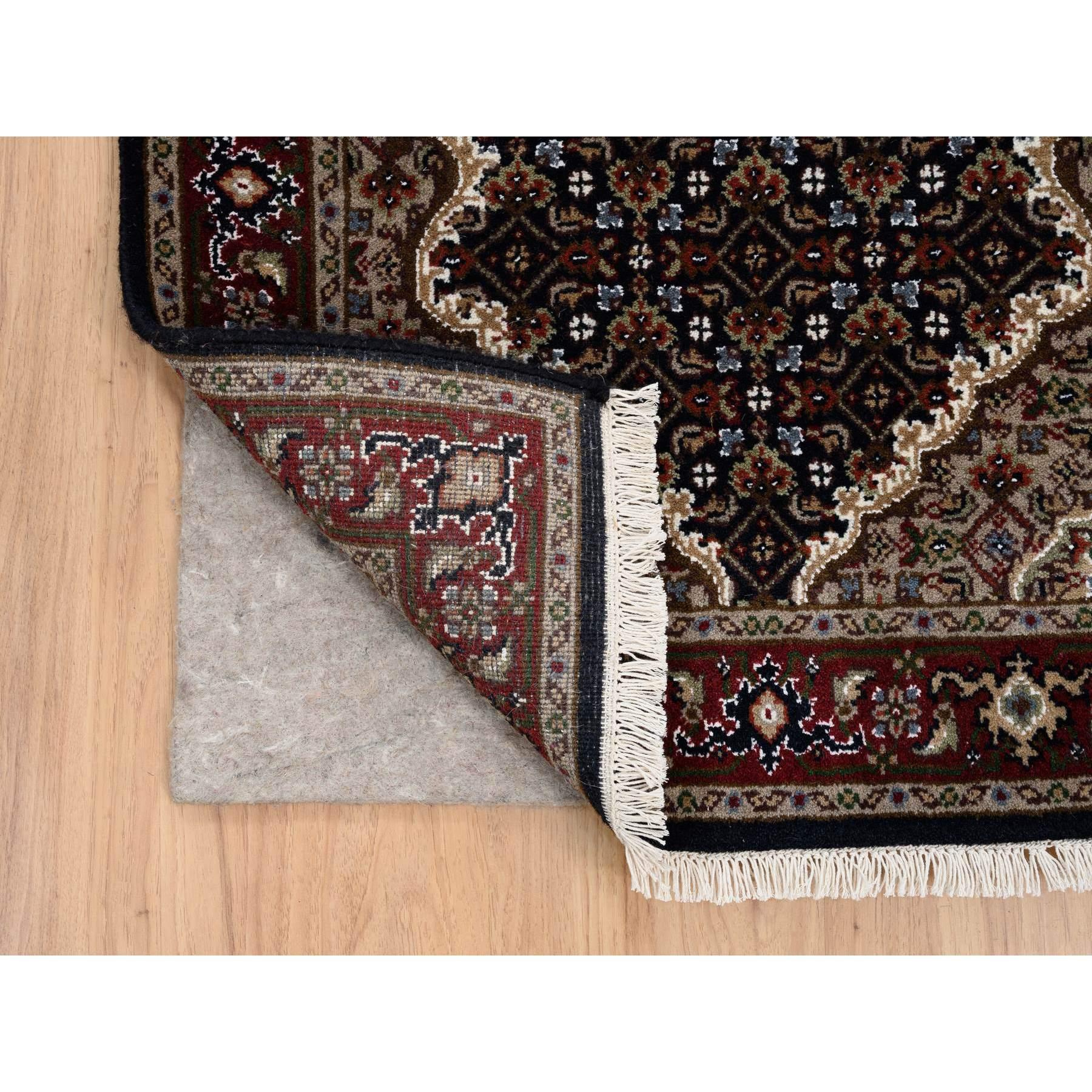 Indiano Tappeto Runner XL in lana, annodato a mano, 2'5 